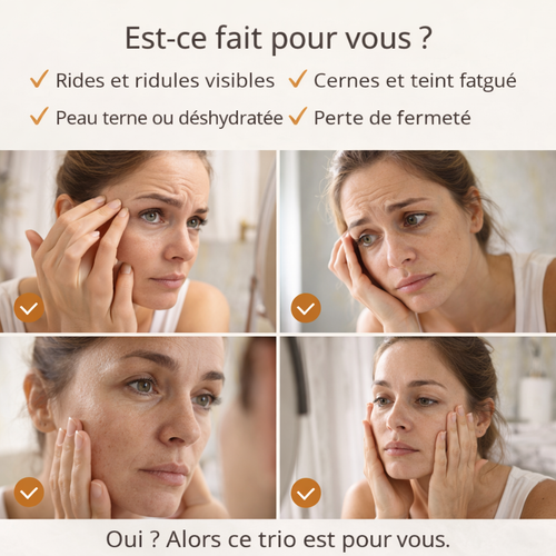 HISENRAIN Sérum Vitamine C + Rétinol + Acide Hyaluronique